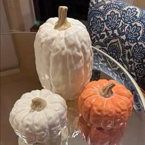 Pumpkin Decor Set